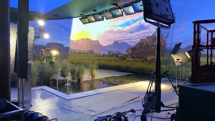 奧拓電子核心技術賦能，全球首個動態虛擬影棚落地北美