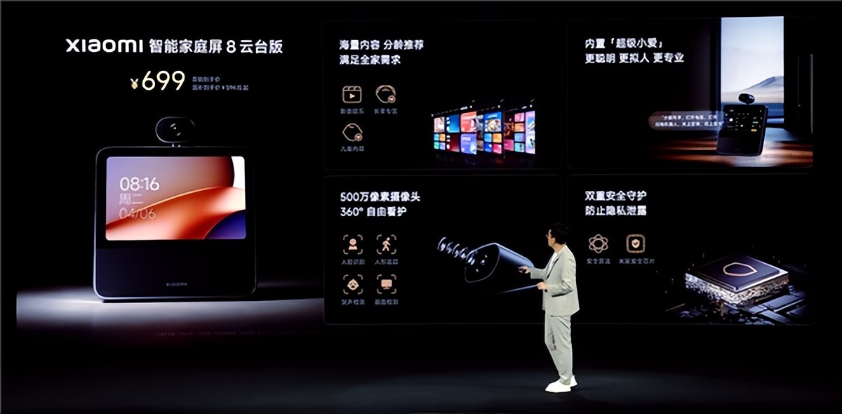 699元 小米360°看家神器發布 支持微信溝通