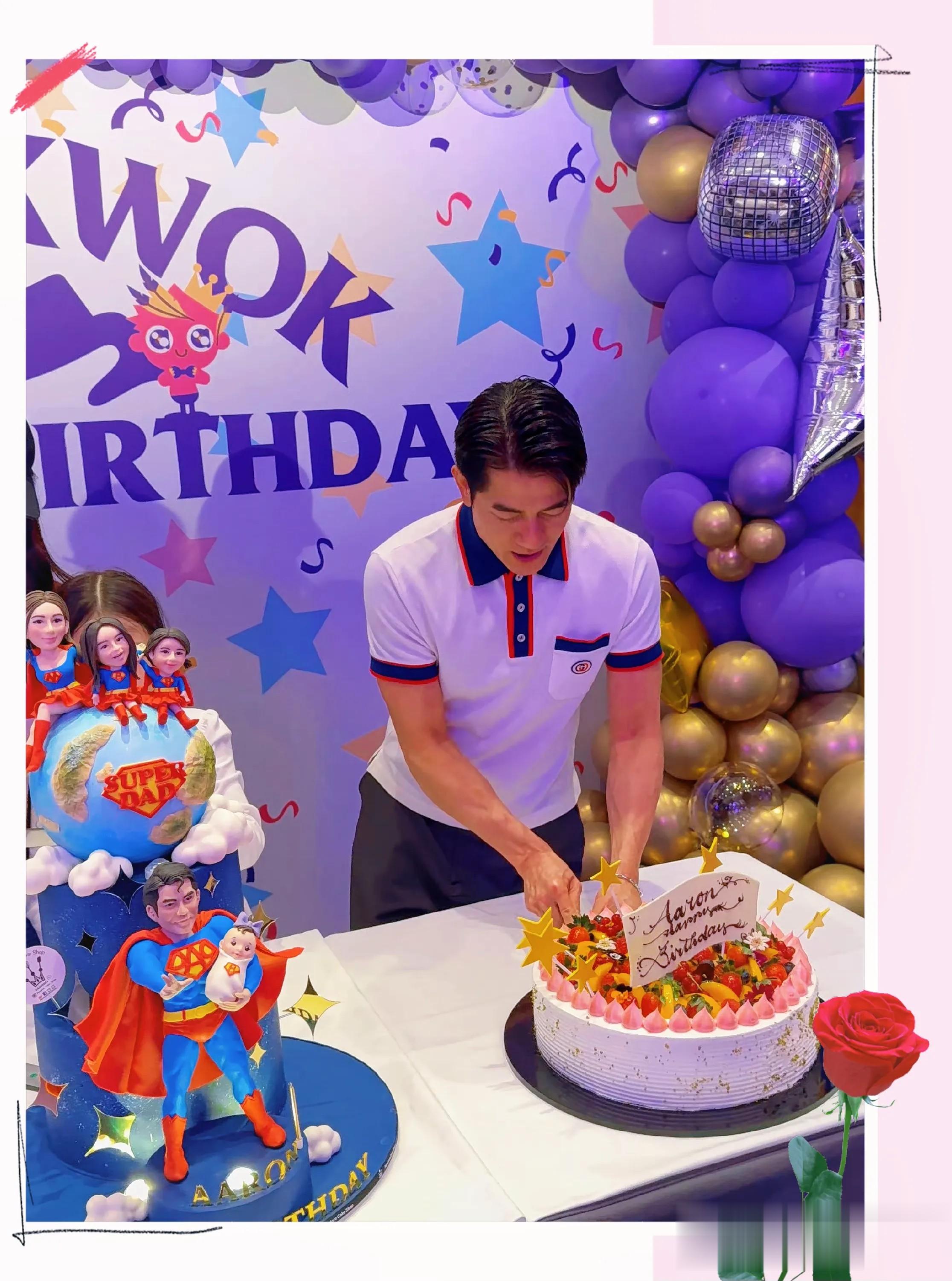 方媛产后首次公开亮相，为郭富城庆生，身材纤细小腹平平，引热议