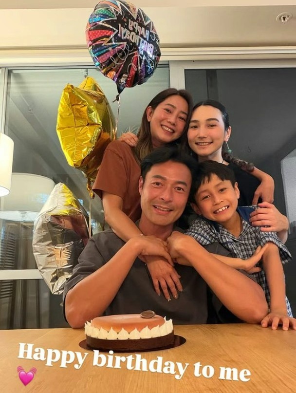 前TVB男星与妻高调放闪！不介意对方曾结婚生子，更视继女为己出