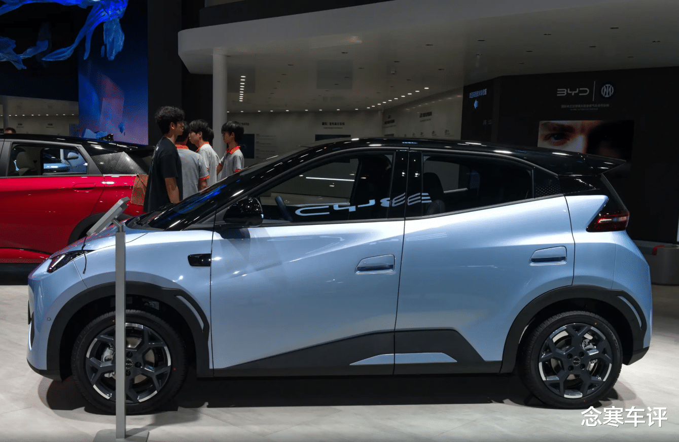 新款海鸥申报!电机60kW配激光雷达,顶配或售9万,比亚迪太狠了