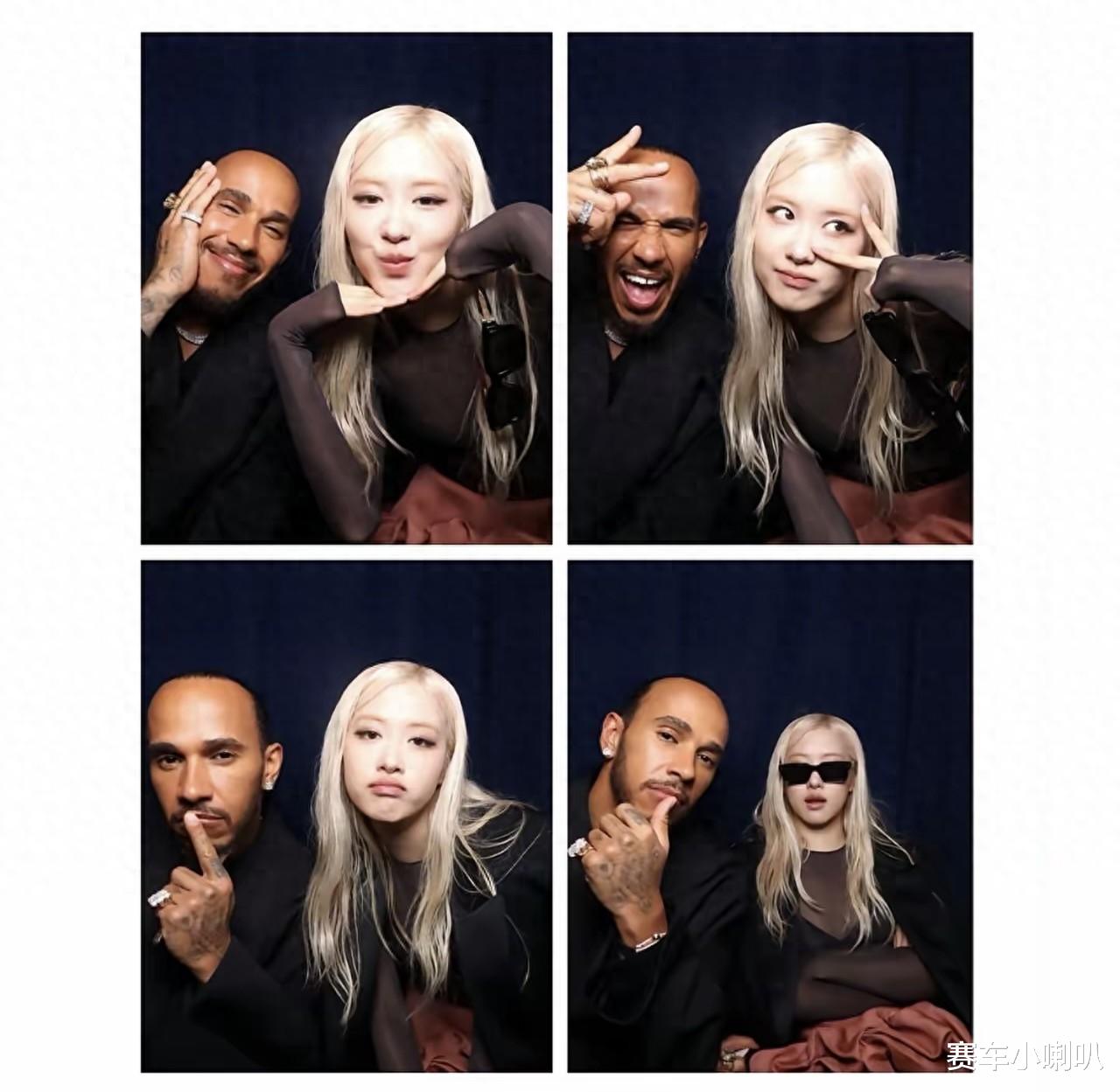 汉密尔顿与韩国女团成员朴彩英恋爱了？