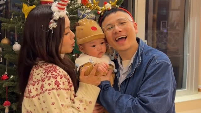 前TVB小花陈诗欣迁新居，邀余香凝开派对，嫁豪门4年后终一索得男