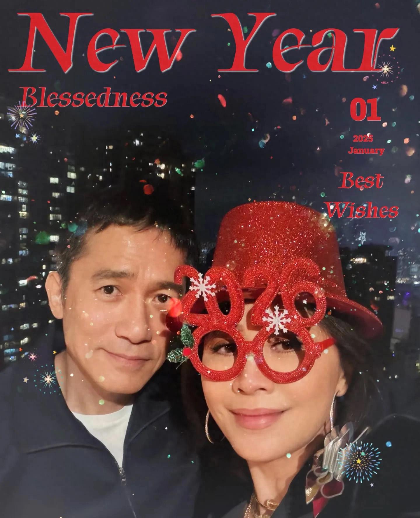 刘嘉玲晒新年第一份礼物，竟是罚单，奔驰大G停路边被罚400港币