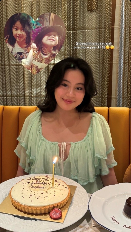 45岁甘比大女儿17岁了！眼神清澈有光一脸富贵相，深得刘銮雄宠爱