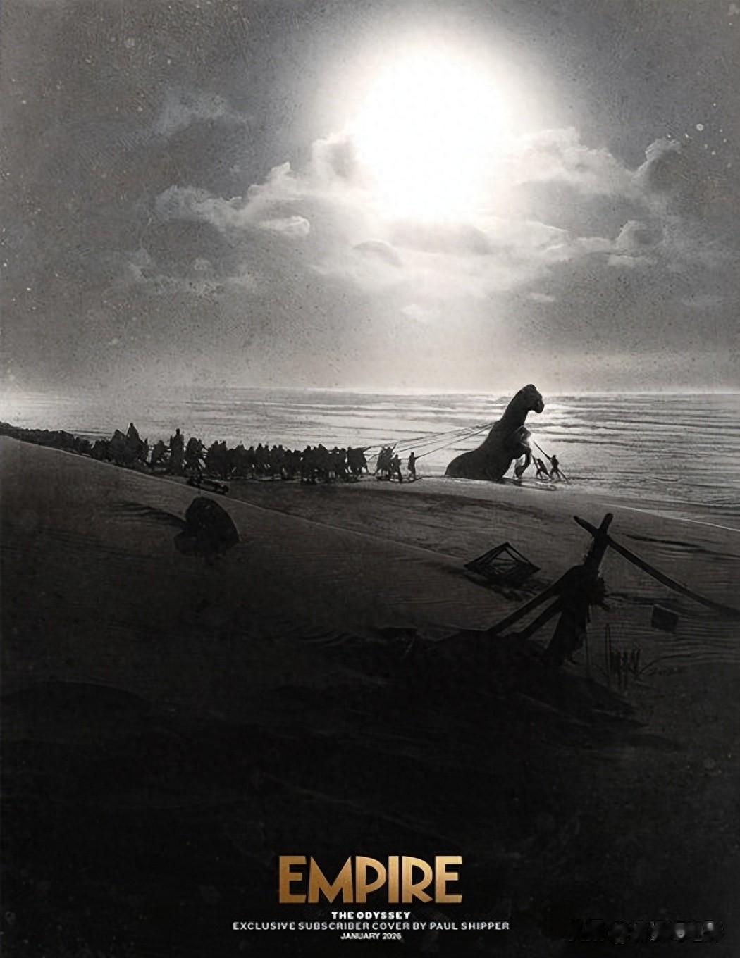 诺兰史诗大片《奥德赛》发布新剧照，使用超两百万英尺胶片