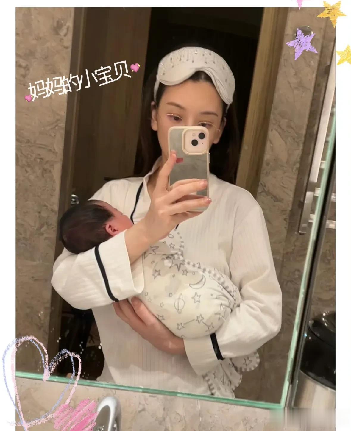 方媛女儿满月照曝光，身材火辣不像三娃妈，郭富城宠女日常超有爱