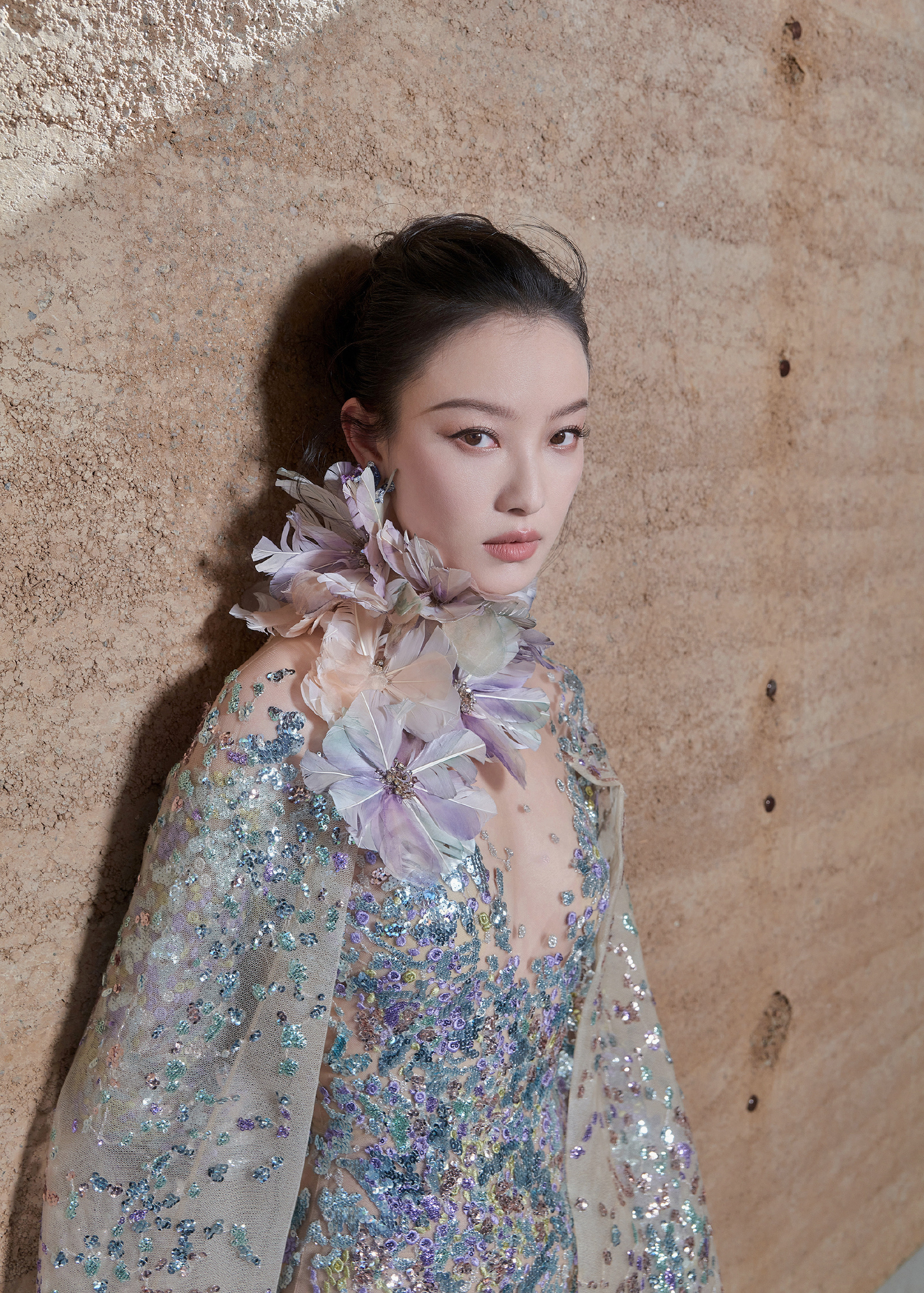 倪妮踩碎银河,璀璨繁星萦绕在NI的身旁