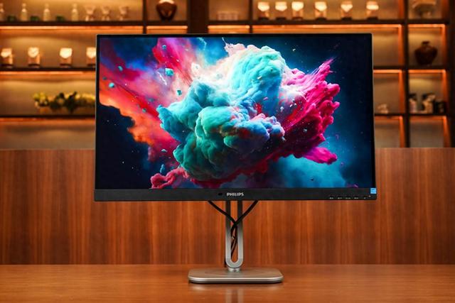 告别会议投屏焦虑,飞利浦27B2W5600无线投屏显示器,高效会议利器