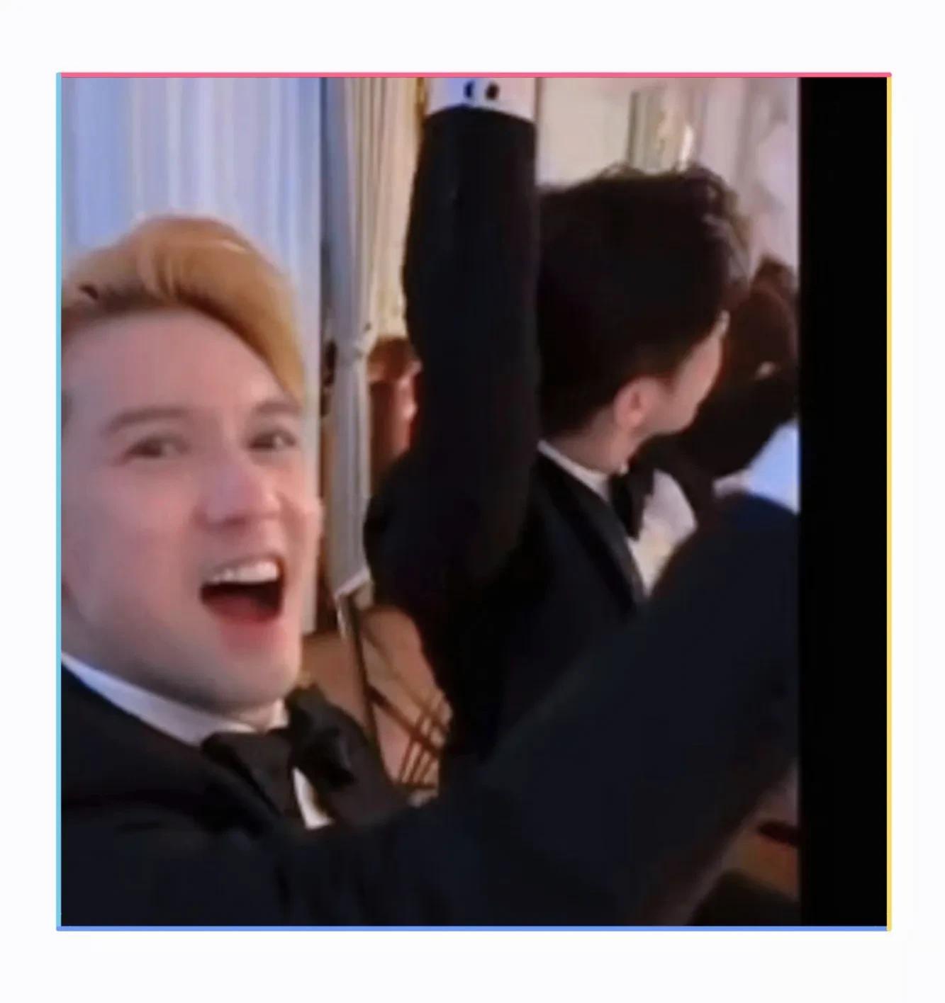 港媒曝：关智斌与“男友”出席友人婚礼，网友：与张敬轩分手了？