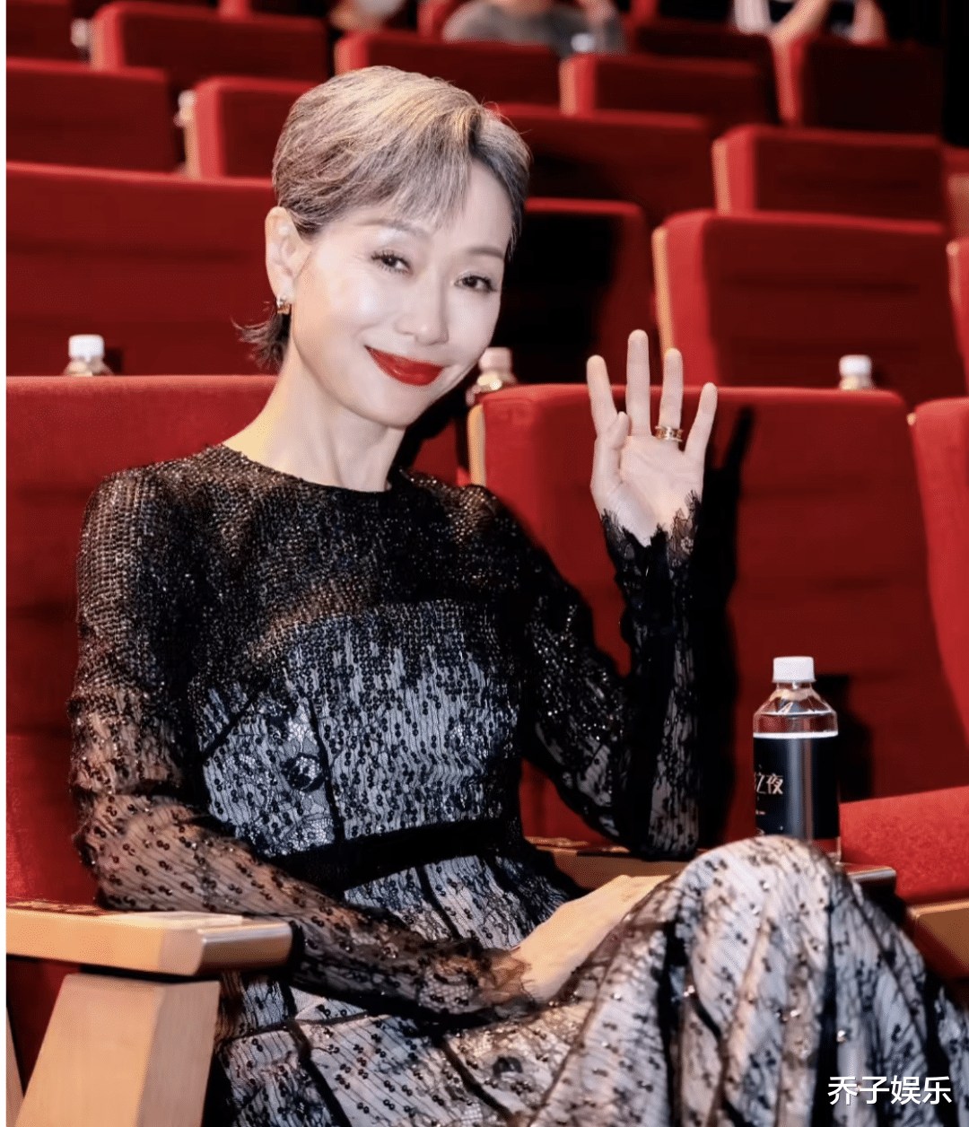 医美脸与妈生脸的极端碰撞？当34岁金晨与62岁叶童同框，对比惨烈