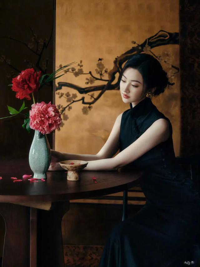 穿旗袍的景甜真的无人能敌,刘亦菲来了也不行!