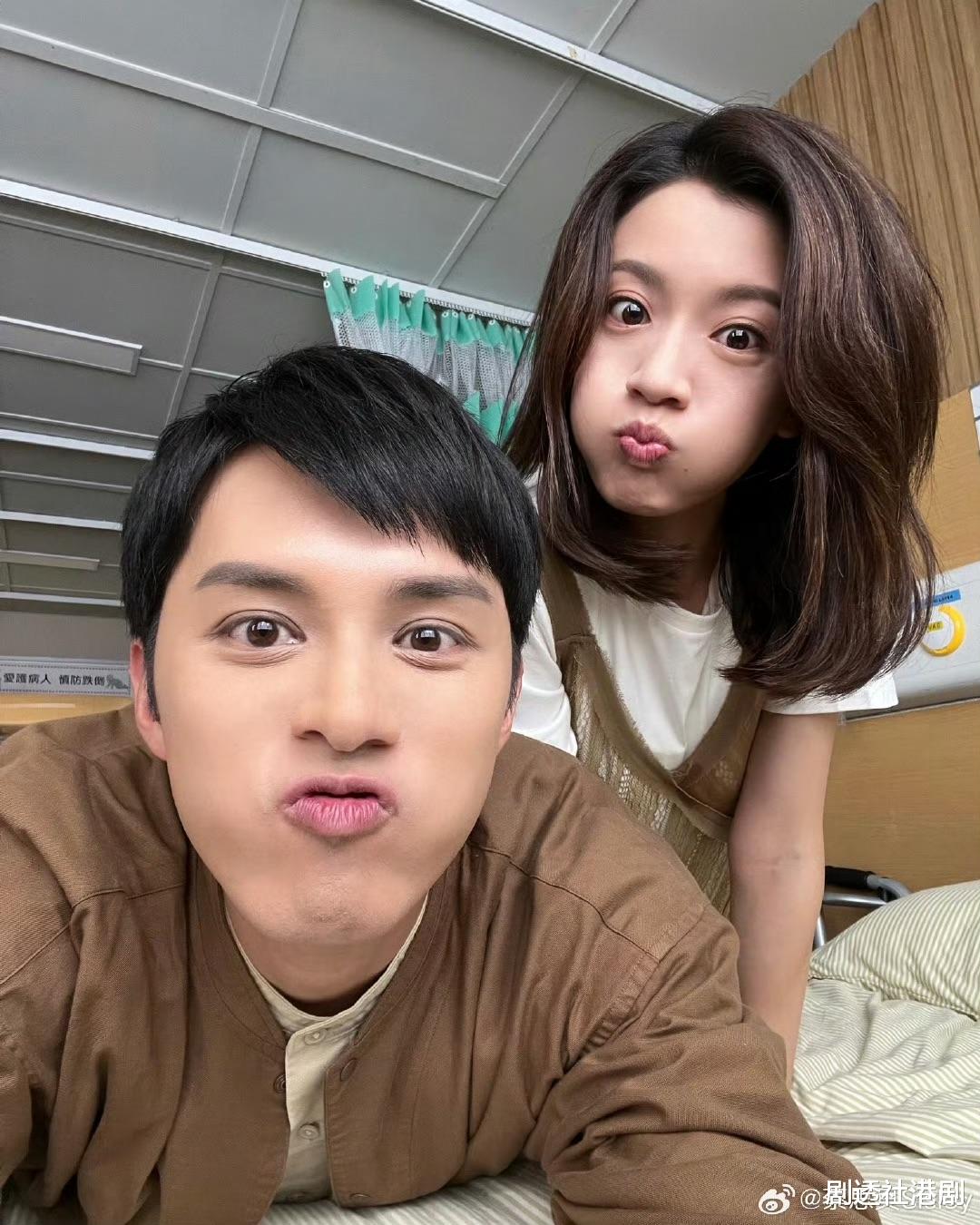 TVB视后久违晒近况!合作小生留言失踪人口回归,一年多无剧可拍