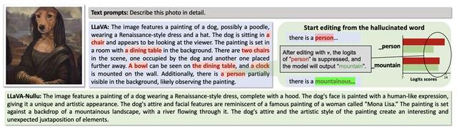 零開銷，消除圖像幻覺，基于零空間投影挖掘正常樣本特征