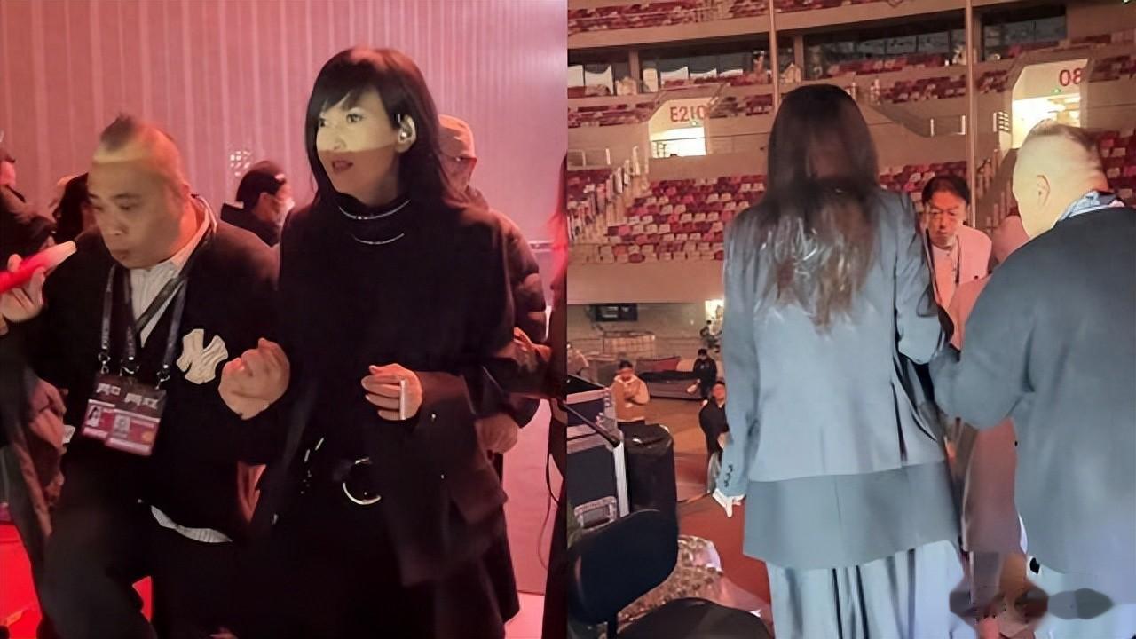 58岁周慧敏后台步履迟缓神情恍惚 香港最后玉女掌门人真的累了吗？