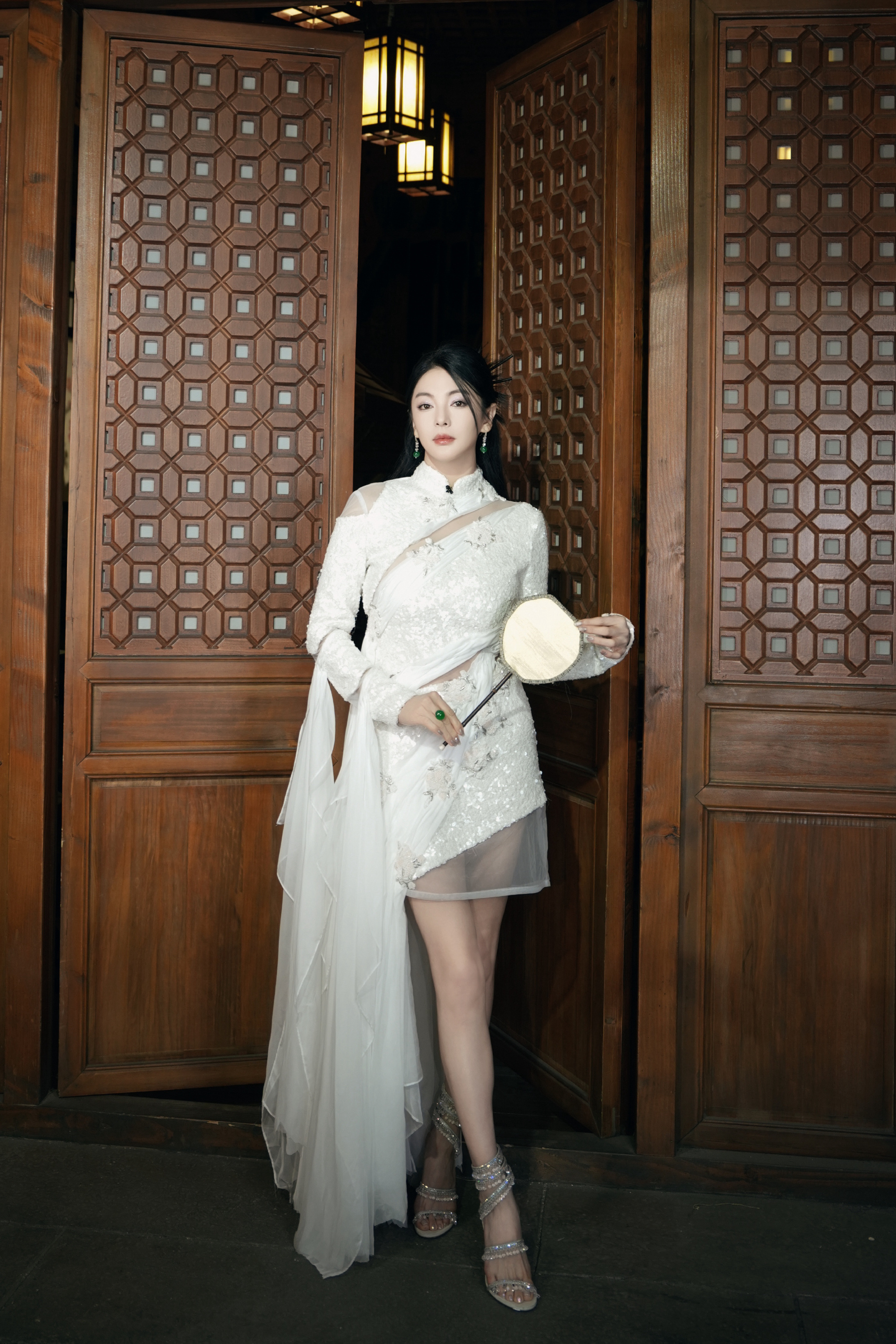 女明星，张雨绮的美脚