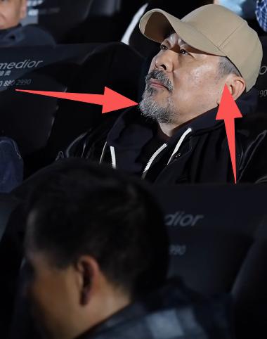 日掛中天首映礼,陈建斌和蒋勤勤宛如两代人,李纯胖的不敢认