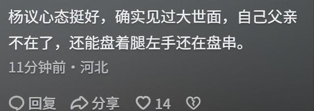 老汪豹哥来闹场,杨少华告别式又出幺蛾子,杨议葬礼盘核桃惹争议