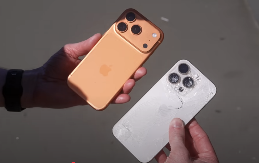 看似脆弱實則硬核！iPhone17ProMax抗摔表現讓果粉傻眼