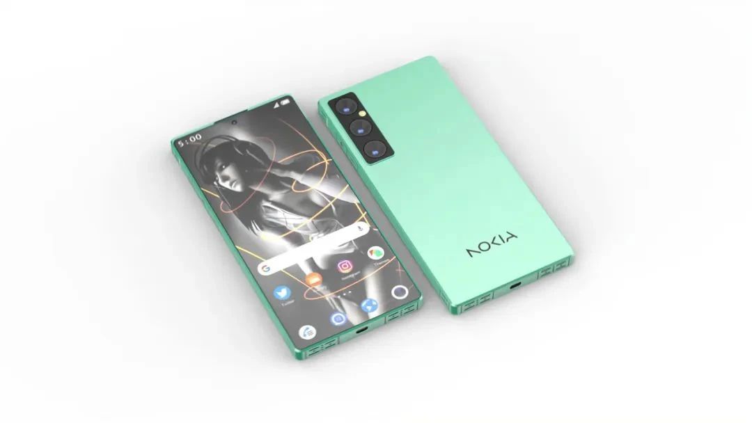 諾基亞N95新概念曝光，虛擬實體按鍵玩出新花樣！