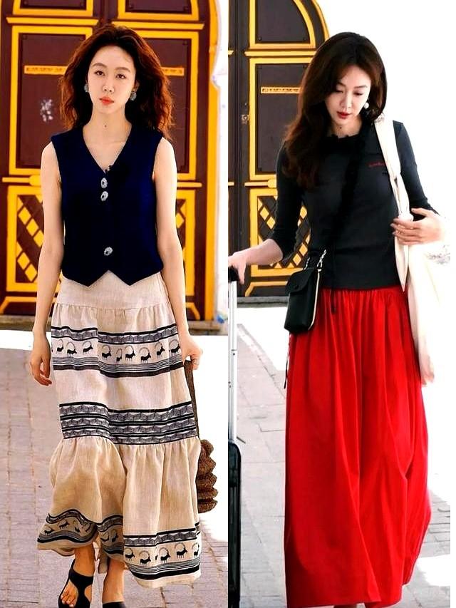 《中餐厅9》路透引关注:姜妍多套裙装造型曝光,尽显优雅气质