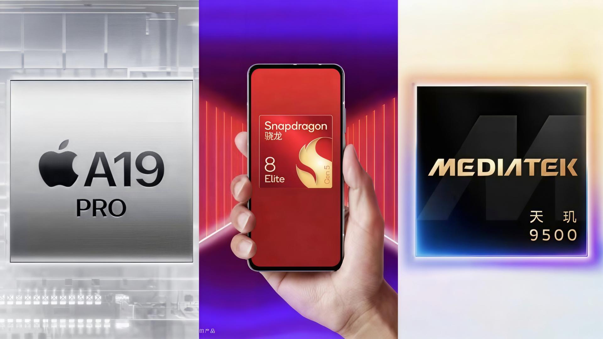 2025年最强三芯孰强孰弱？骁龙、天玑和苹果处理器的年度对决总结