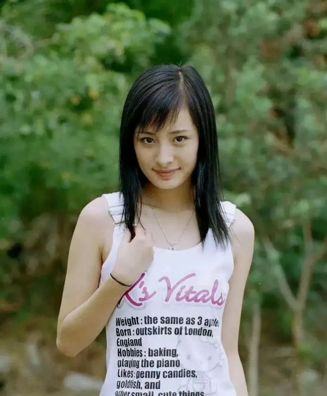 这是早年的杨幂吗，和现在判若两人