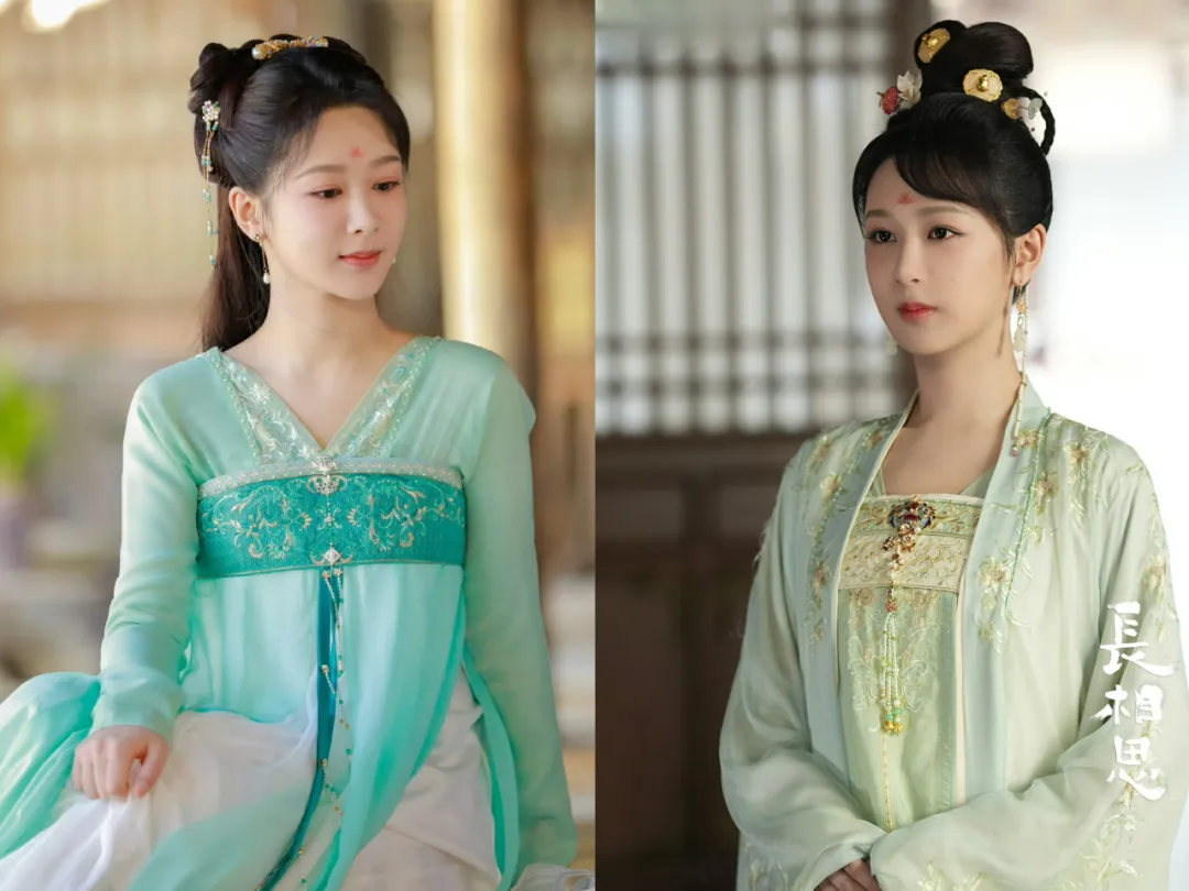 女明星绿色古装造型：白鹿清新，虞书欣灵动，刘亦菲、蒋欣最经典