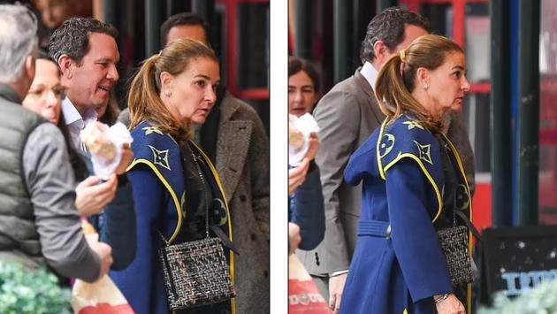 比尔·盖茨前妻约会小12岁男友，手牵手很甜，LV老花太多被嘲“土豪感”