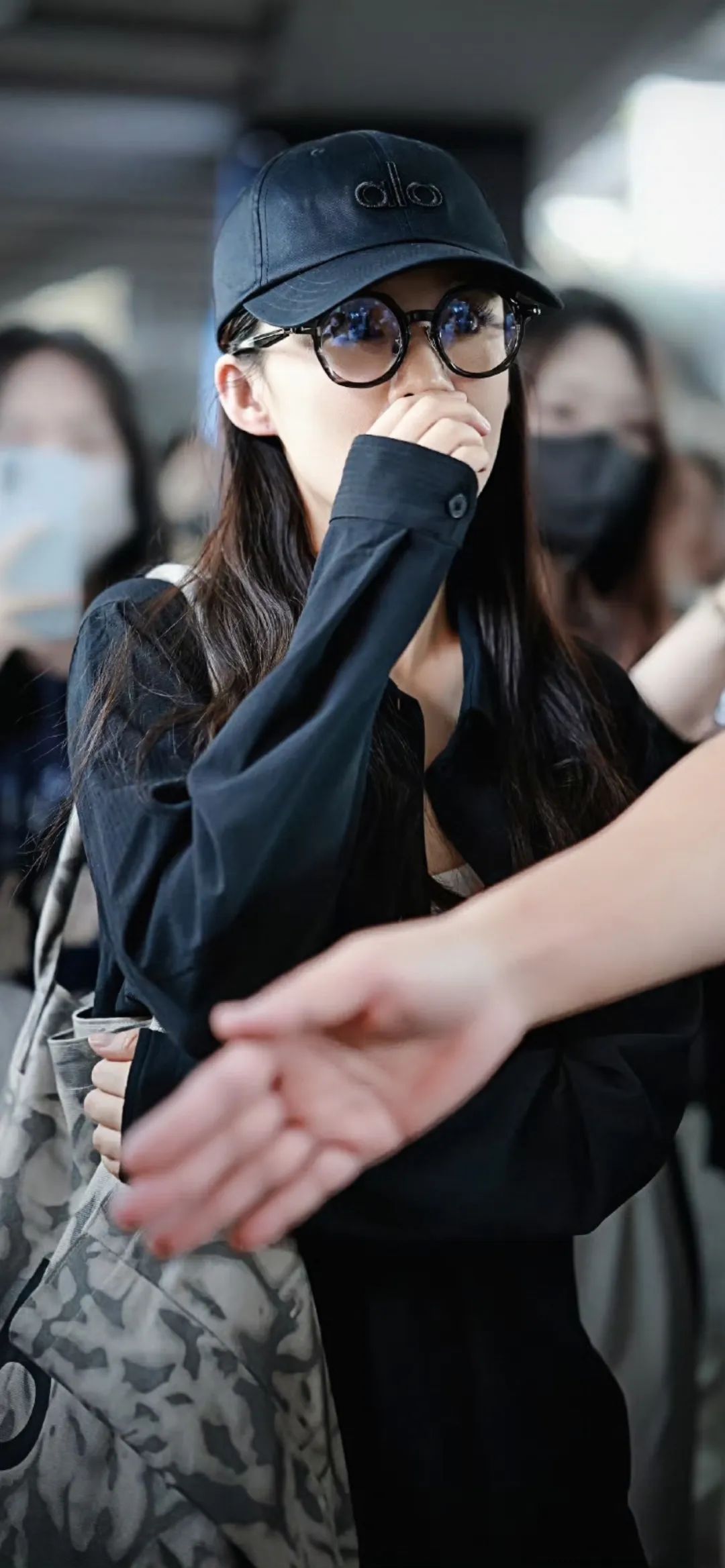 李沁机场随拍美图