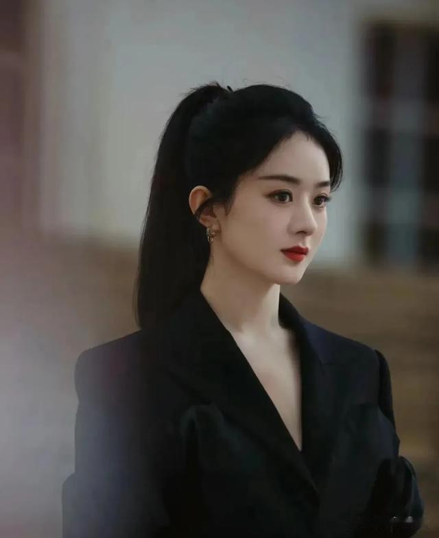 赵丽颖｜高马尾精美妆照！