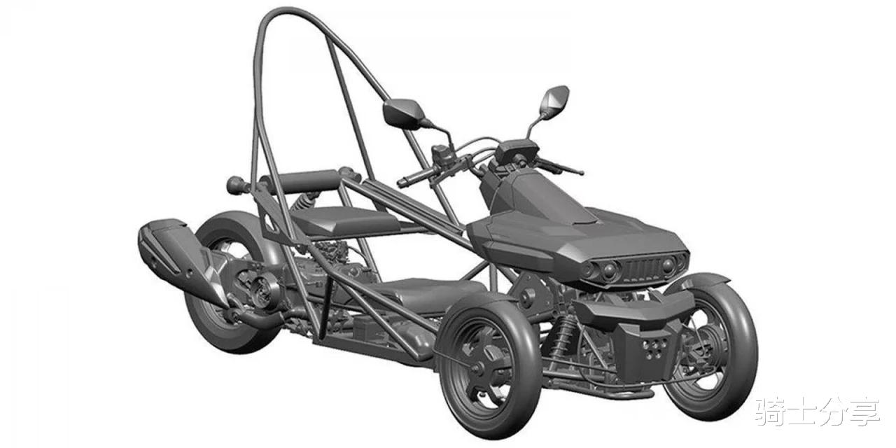 哈雷大踏板曝光,零百加速3秒!光阳负责生产;另有铃木三轮车