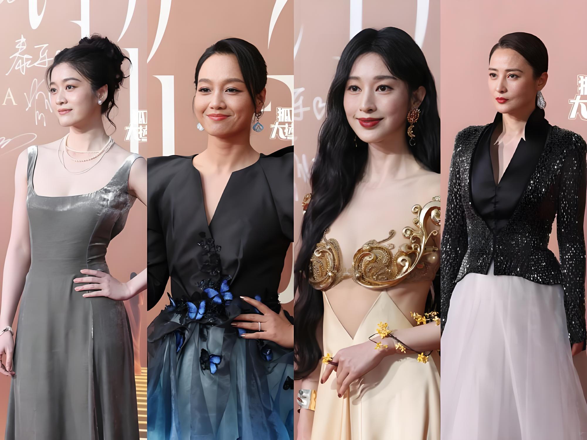 红毯清流刘诗诗:当女星忙着“露”时,她用优雅惊艳全场