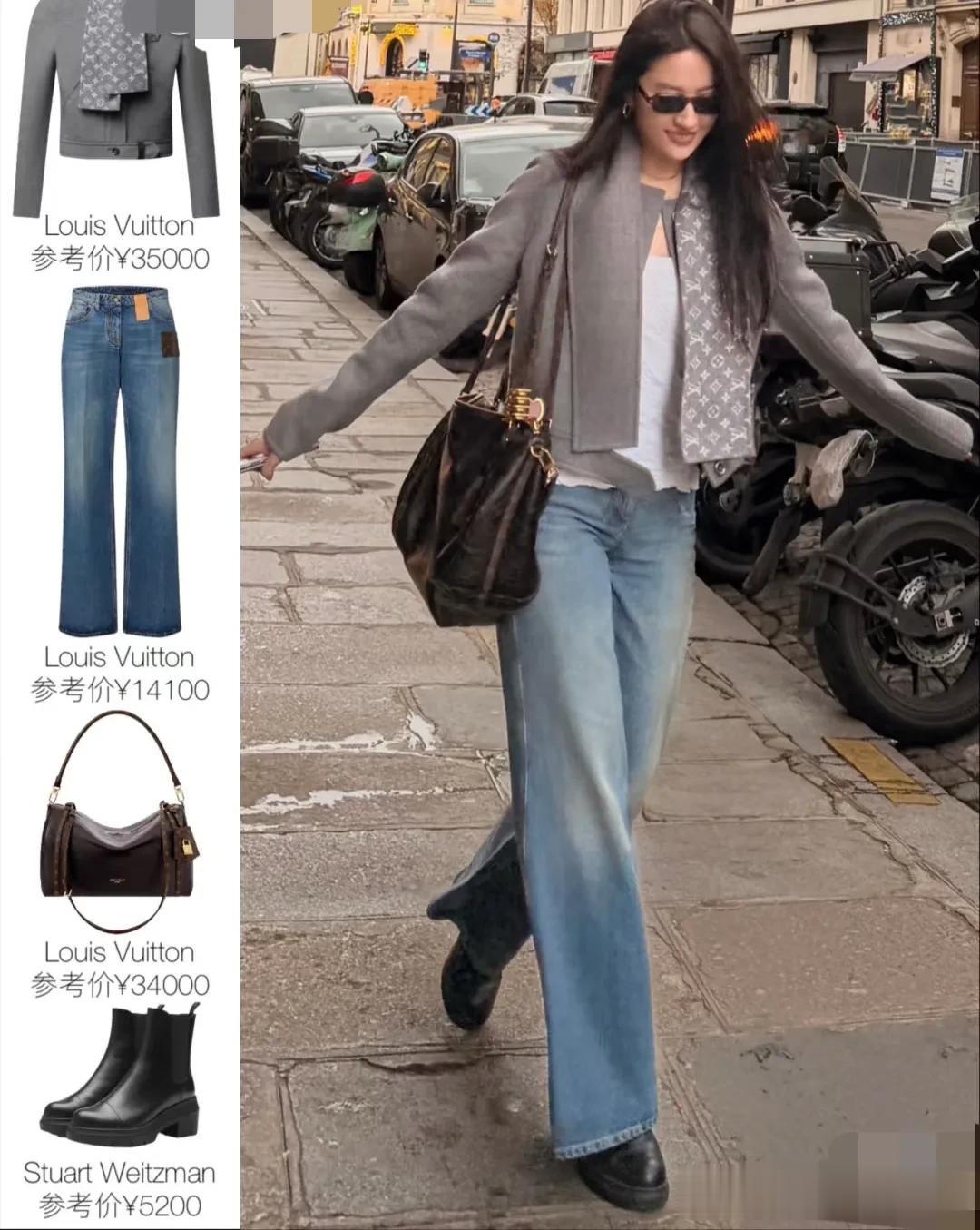 刘亦菲晒工作碎片照，又上身lululemon和LV，素颜真的美成了18岁