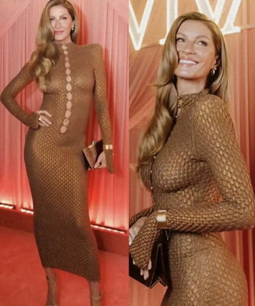 吉赛尔·邦辰最近一次引起广泛关注是因为一组海滩度假的照片