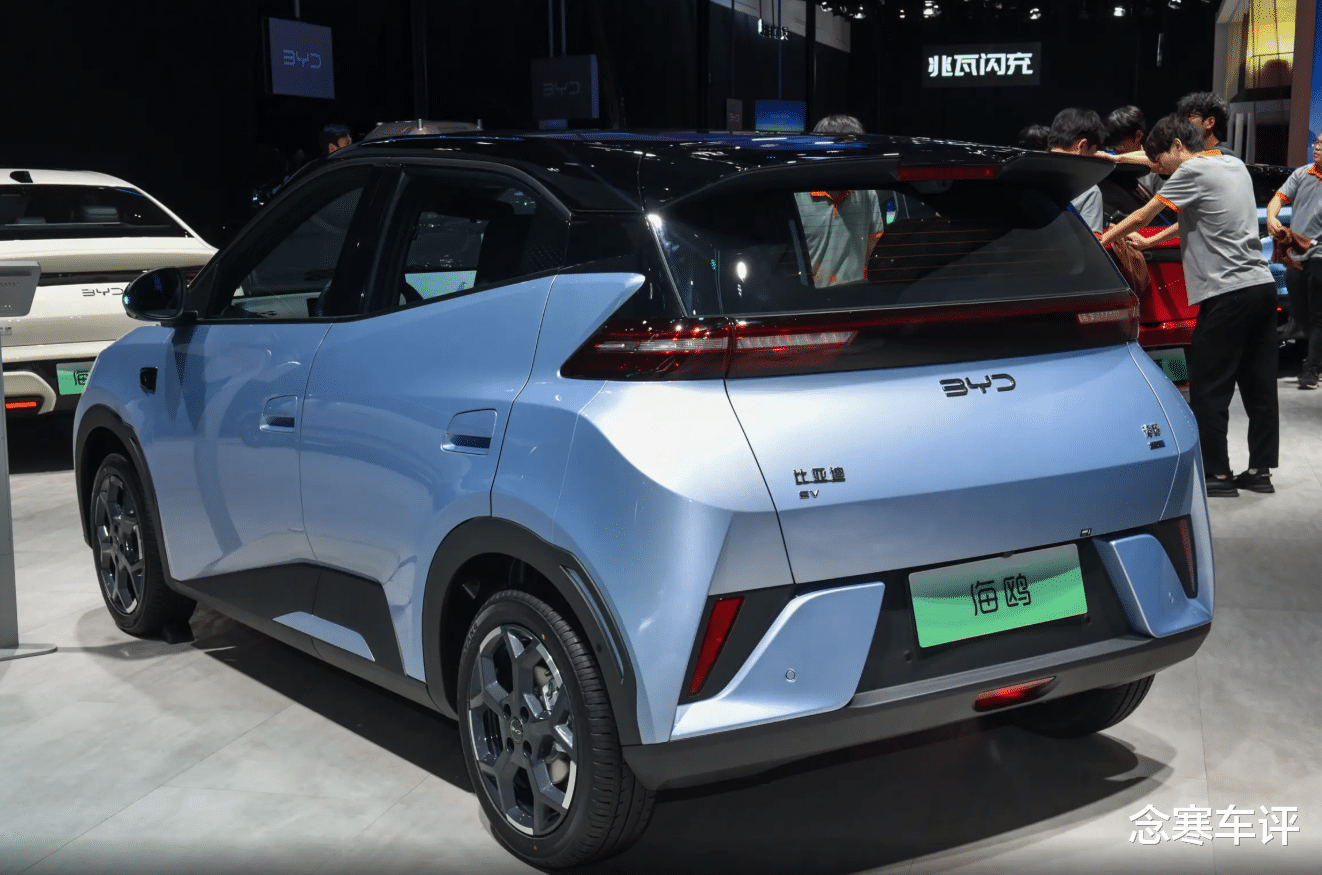 新款海鸥申报!电机60kW配激光雷达,顶配或售9万,比亚迪太狠了