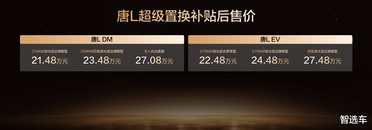 OTA进阶及新车色发布,比亚迪唐L置换补贴后售价21.48万元起