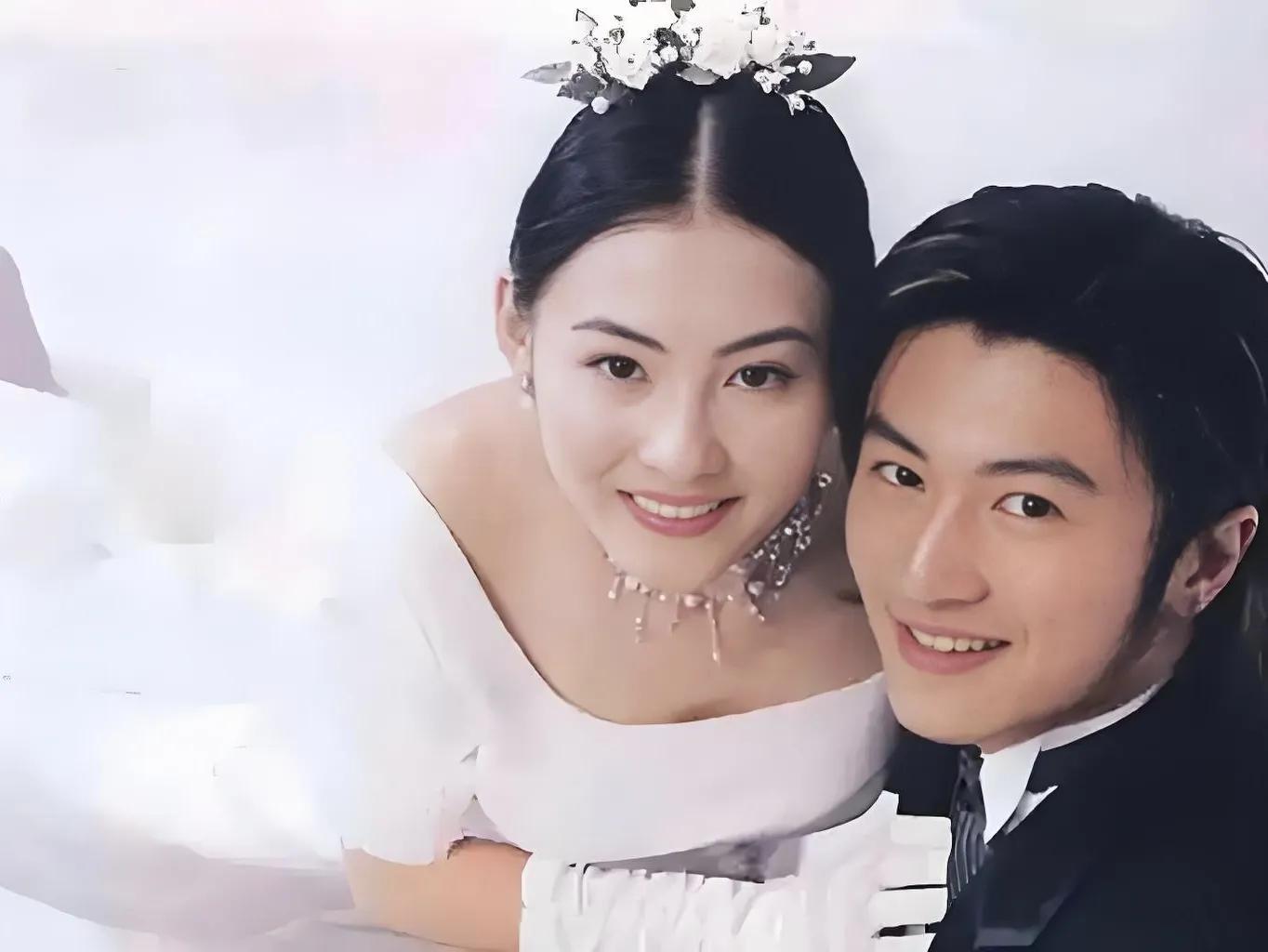 谢霆锋和王菲合影，谢霆锋和张柏芝合影，生理性喜欢显而易见