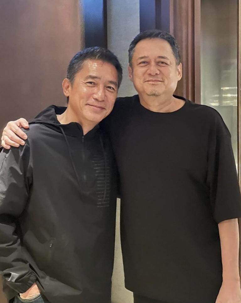 梁朝伟夫妇为张叔平庆生,相识逾30年,刘嘉玲多套豪宅交对方设计