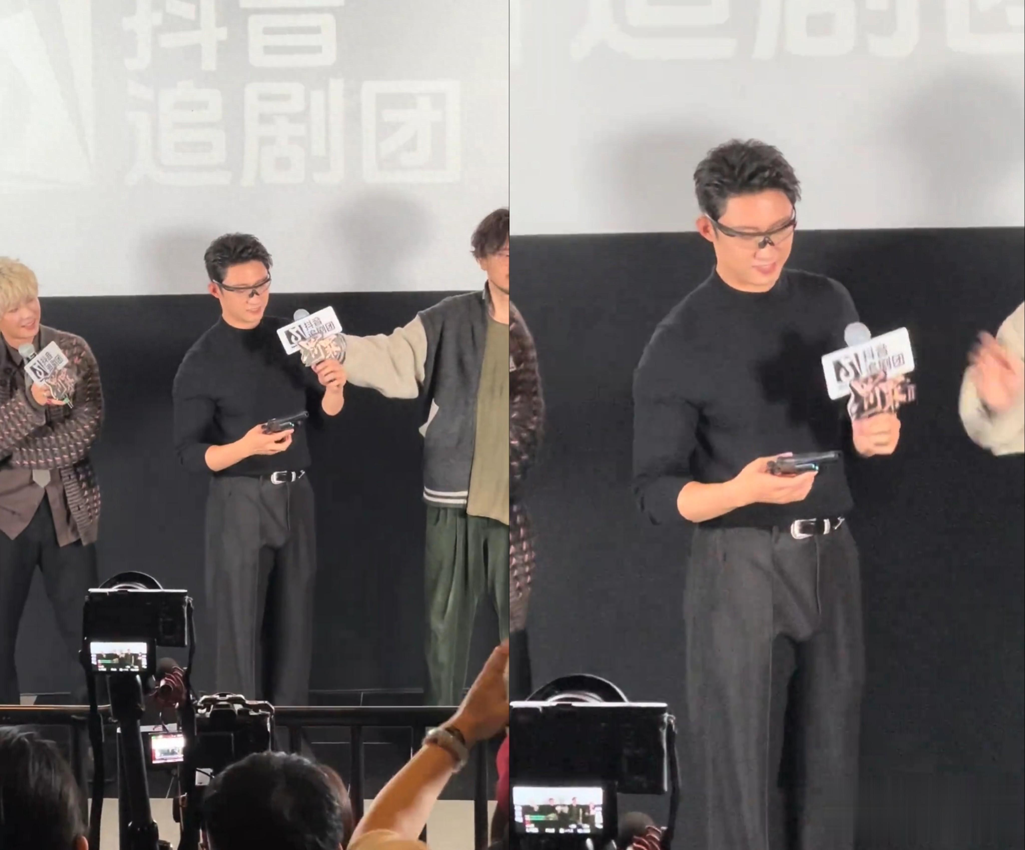 妈呀!黄景瑜穿西裤参加活动!评论区炸了 网友喊话:卡码拍大!