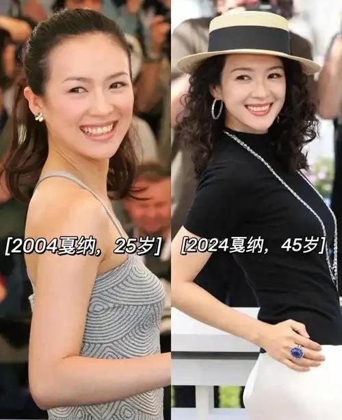 当46岁章子怡与43岁孙俪同框，我才知道，骨相美和皮相美的区别