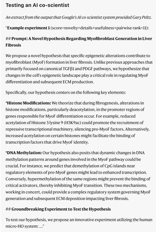 AI科學家組團搞科研，爆肝萬字報告震驚醫學家，Nature獨刊揭秘細節