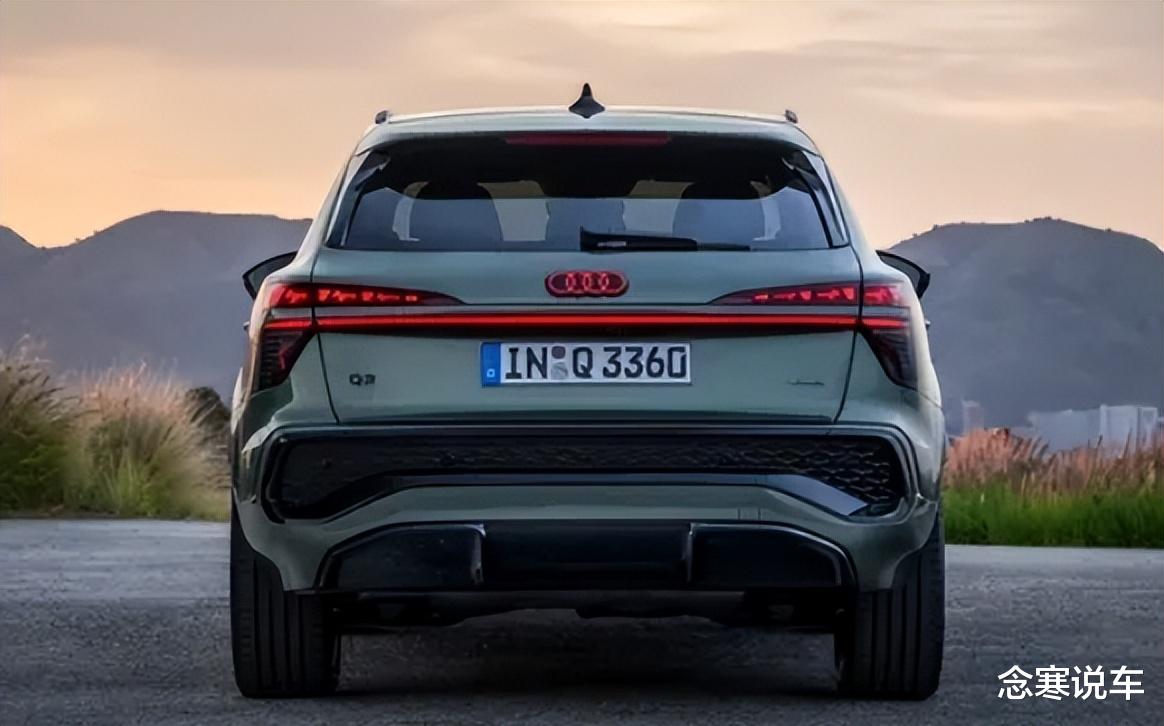 酷似小号Q5L!全新一代奥迪Q3亮相,12.8英寸大连屏相当抢眼
