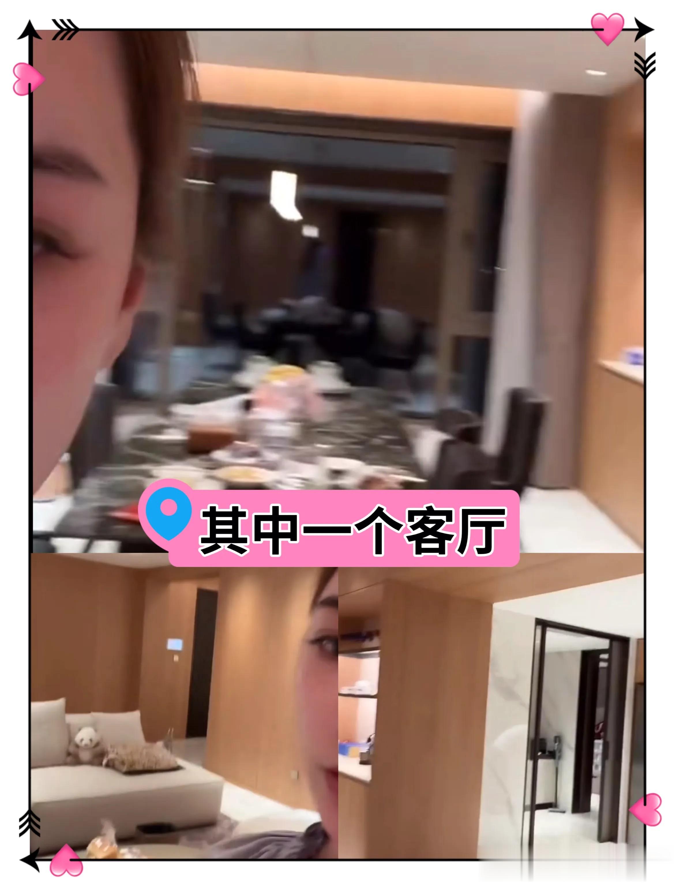 马筱梅双喜临门,直播带网友参观新家,孕吐导致脸上出现红血丝!