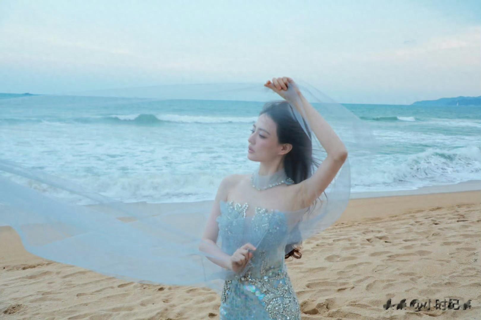 徐璐|三亚婚纱周三亚活动,人鱼公主上线,这波美颜暴击我给满分