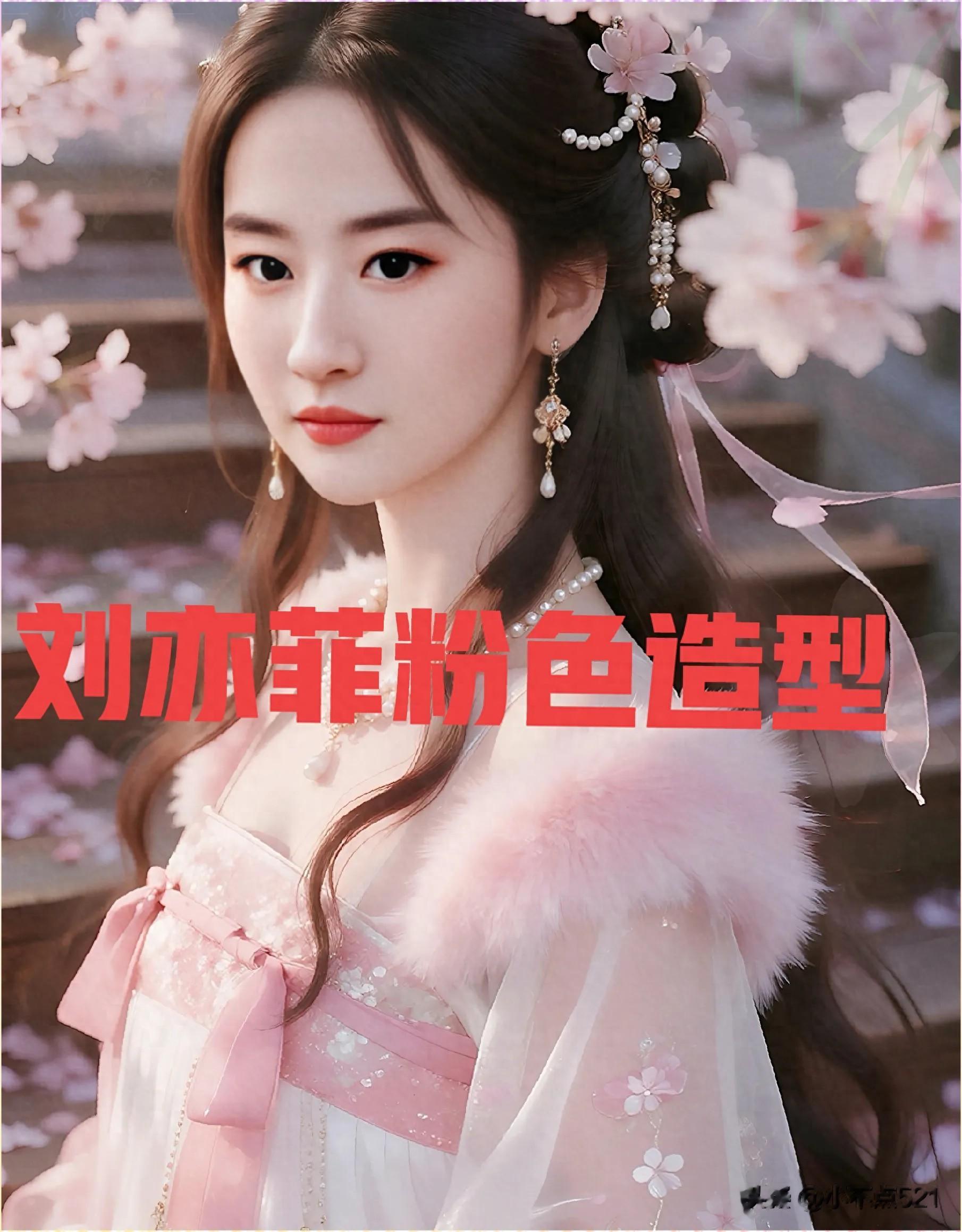 刘亦菲粉色造型惊艳绝伦气质优雅性感妩媚让人眼前一亮