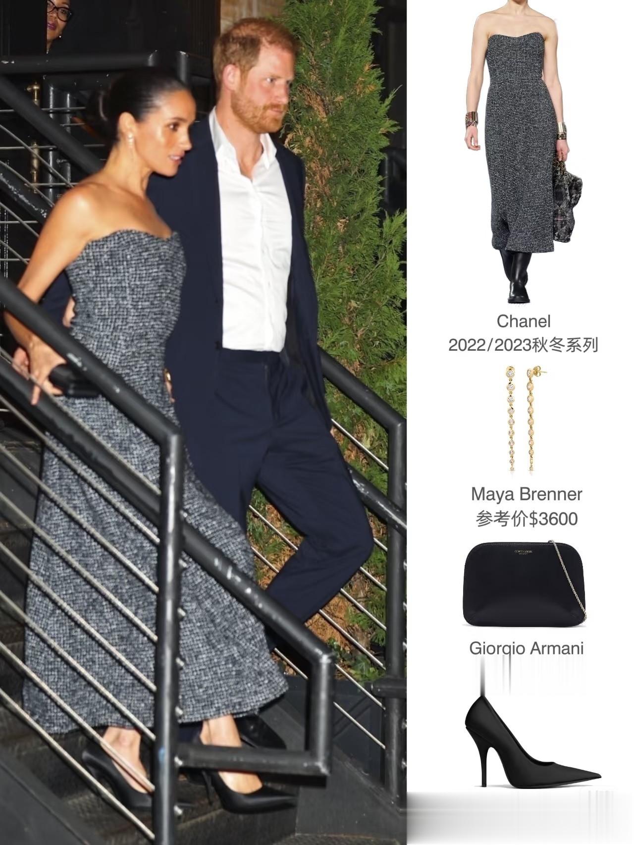 惊艳亮相!梅根最新镜头,穿白皮裙真时髦,双腿交叠,仪态好优雅