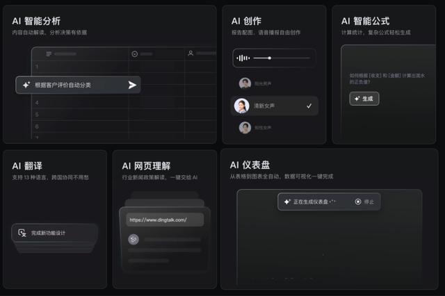 釘釘上線AI表格，表格、文檔合二為一