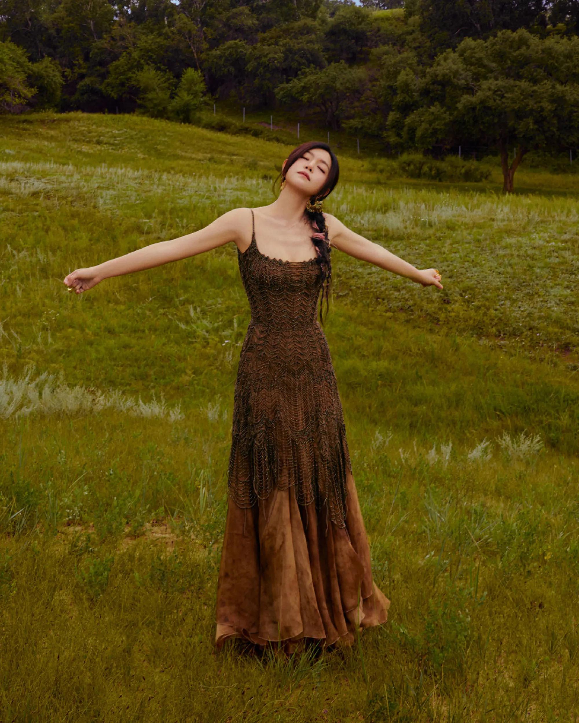 陈妍希的清纯美感