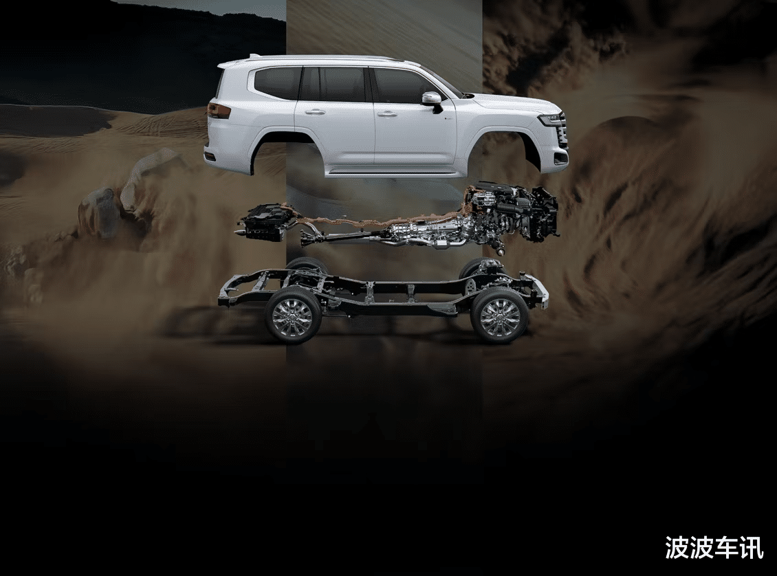 新款丰田兰德酷路泽官图发布,外观细节有改动